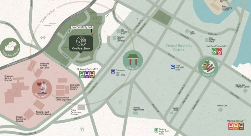 one-pearl-bank-location-map
